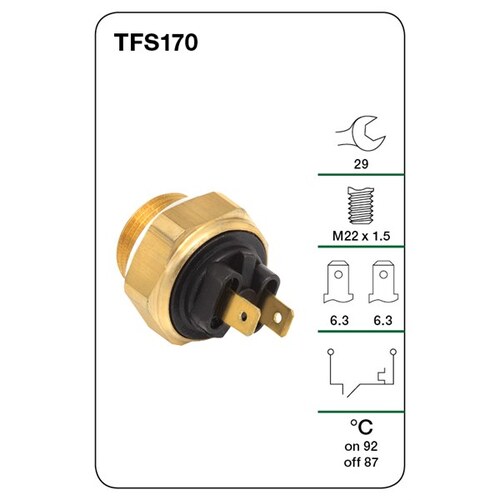 Tridon Thermo Fan Switch TFS170