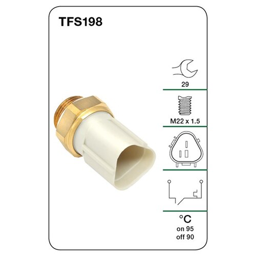 Tridon Thermo Fan Switch TFS198