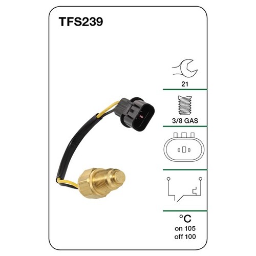 Tridon Thermo Fan Switch TFS239