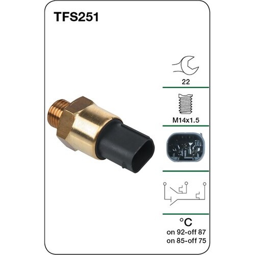Tridon Thermo Fan Switch TFS251