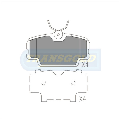Brake Disc Pads TG0320N DB320