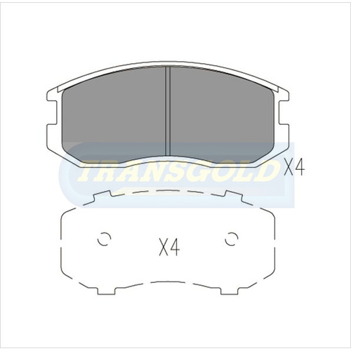 Front Brake Disc Pads TG1201N DB1201