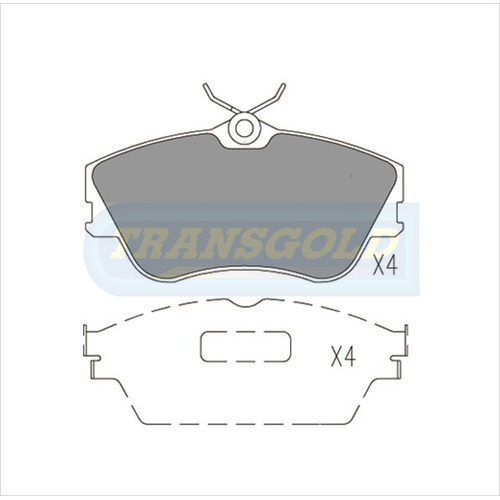 Front Brake Disc Pads TG1349N DB1349