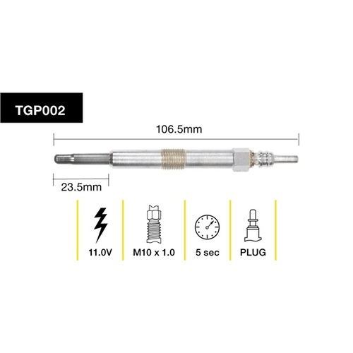 Tridon Glow Plug (1) TGP002