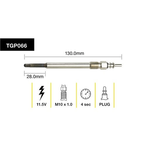 Tridon Glow Plug (1) TGP066