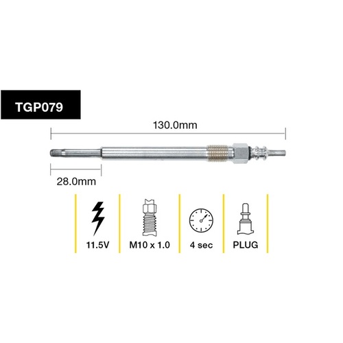 Tridon Glow Plug (1) TGP079