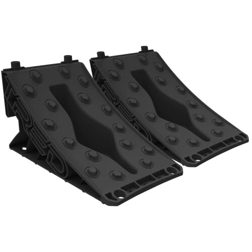 TRED Pair Of Wheel Chocks - Black TGTWCBK