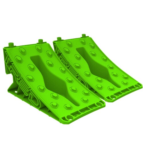 TRED Green Wheel Chock - Pair TGTWCGR