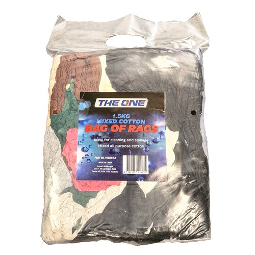 The One Bag Of Rags 1.5 Kg Mixed Cotton THBOR1.5