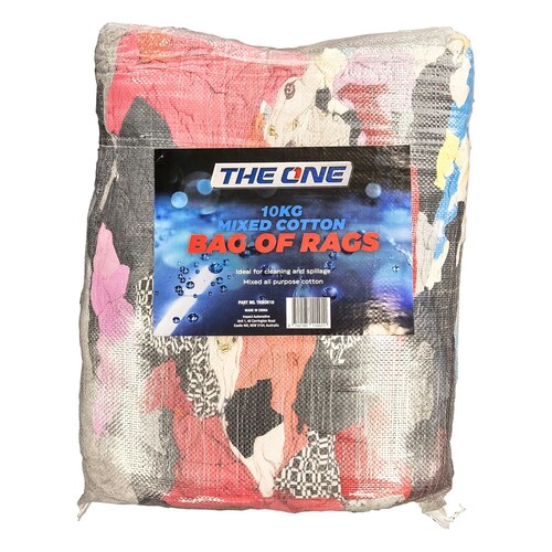  The One Bag Of Rags 10kg Mixed Cotton THBOR10