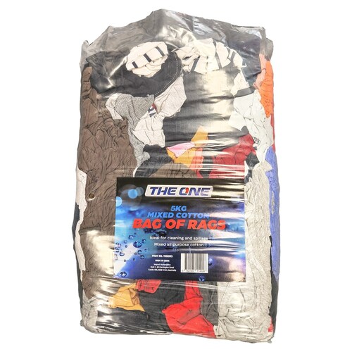 The One Bag Of Rags 5 Kg Mixed Cotton THBOR5