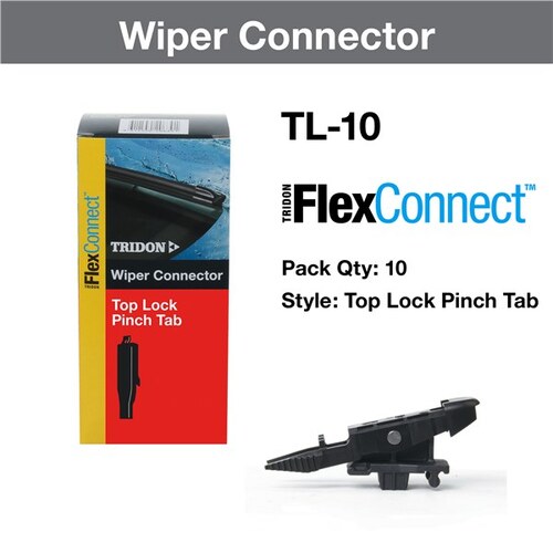 Tridon Flexconnect Wiper Connector Top Lock 10 Pack (10) TL-10