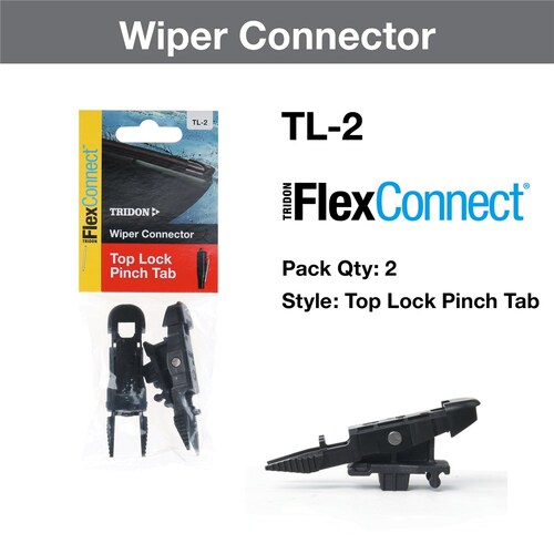 Tridon Wiper Blade Adapter And Connector Set 2PC TL-2