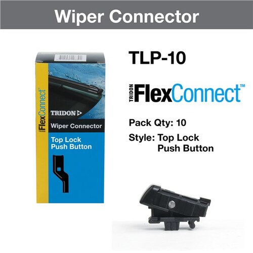 Tridon Flexconnect Wiper Connector Tlp 10 Pack (10) TLP-10