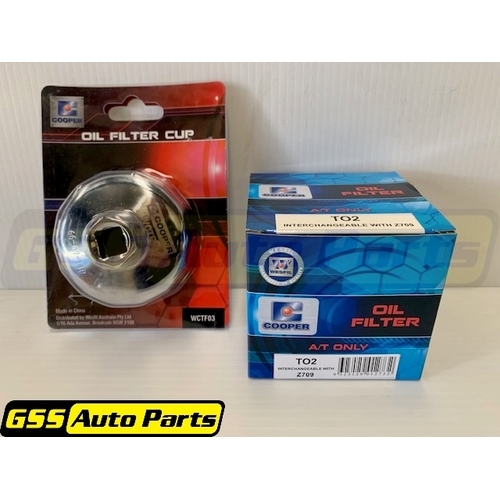 Wesfil Cooper Transmission Spin-On Filter & Remover Tool TO2-WCTF03