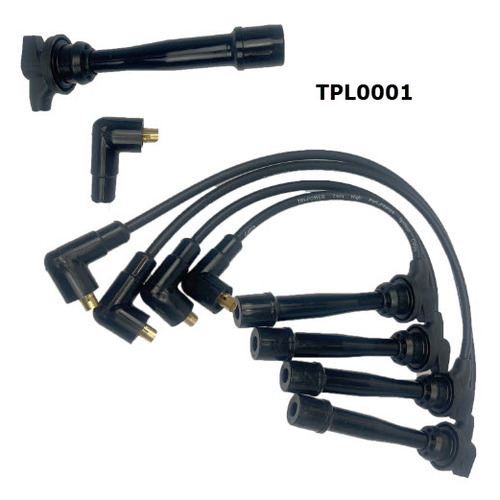 Tri-Power 7Mm Ignition Lead Set E74581 TPL0001