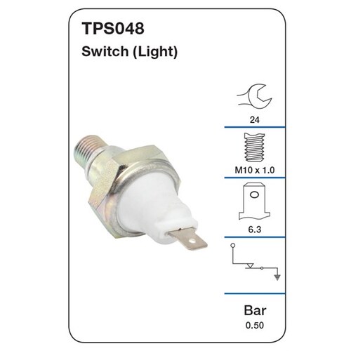 Tridon Oil Pressure Switch (light) TPS048