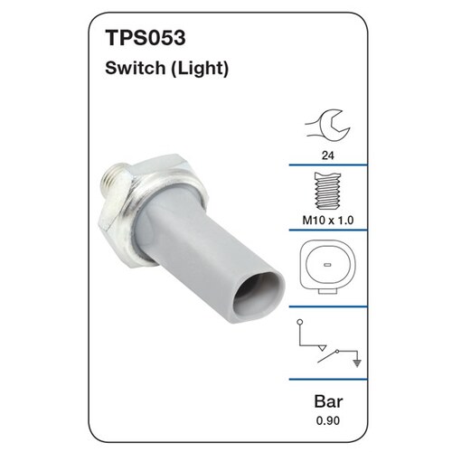 Tridon Oil Pressure Switch (light) TPS053