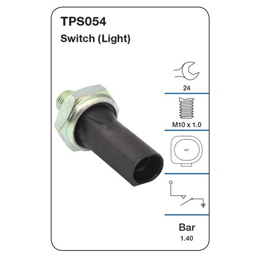 Tridon Oil Pressure Switch (light) TPS054