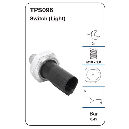 Tridon Oil Pressure Switch (light) TPS096