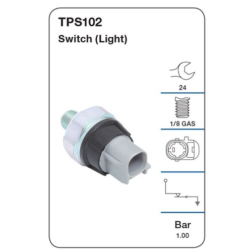 Tridon Oil Pressure Switch (light) TPS102