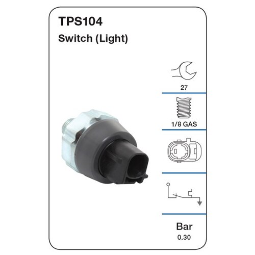Tridon Oil Pressure Switch (light) TPS104