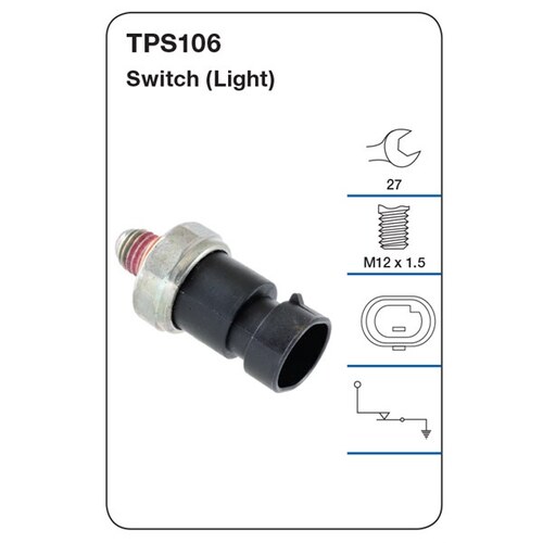 Tridon Oil Pressure Switch (light) TPS106