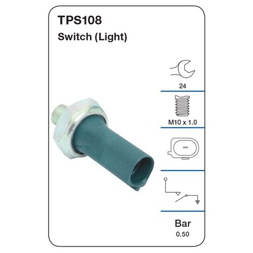 Tridon Oil Pressure Switch (light) TPS108