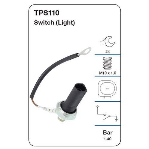 Tridon Oil Pressure Switch (light) TPS110