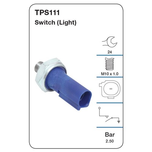 Tridon Oil Pressure Switch (light) TPS111