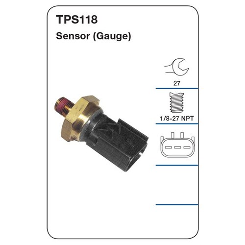 Tridon Oil Pressure Sensor (gauge) TPS118