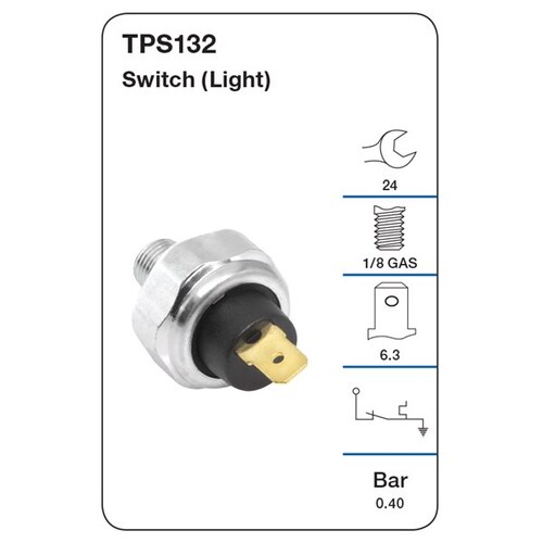 Tridon Oil Pressure Switch (light) TPS132