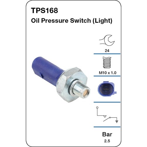 Tridon Oil Pressure Switch TPS168