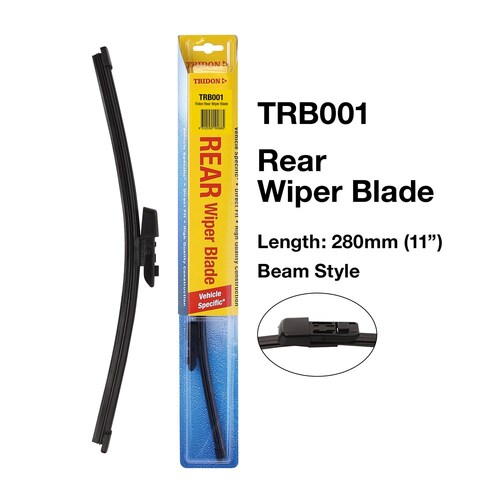 Tridon Rear Wiper Blade 11In 280mm (11") TRB001