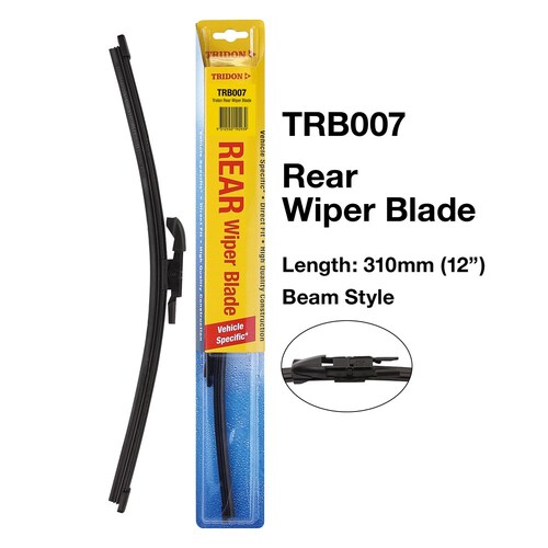 Tridon Rear Wiper Blade 12In 310mm (12") TRB007