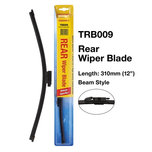 Tridon Rear Wiper Blade 12In 310mm (12") TRB009