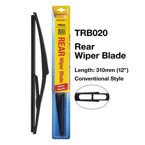 Tridon Rear Wiper Blade 12In 310mm (12") TRB020