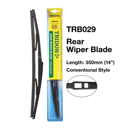 Tridon Rear Wiper Blade 14In 350mm (14") TRB029