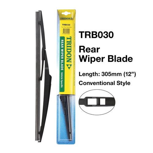 Tridon Rear Wiper Blade 12In 305mm (12") TRB030