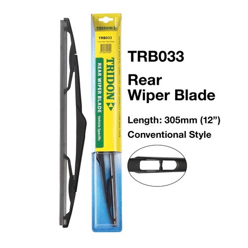 Tridon Rear Wiper Blade 12In 305mm (12") TRB033