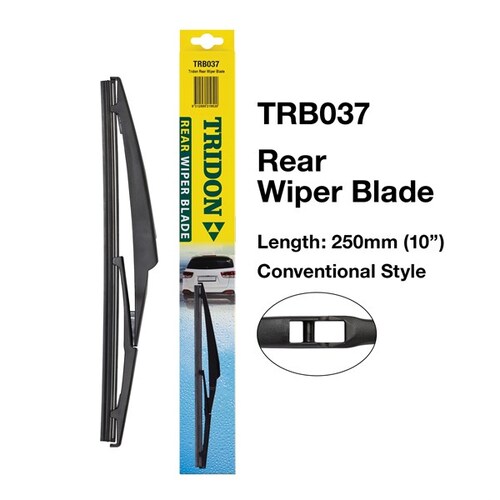 Tridon Rear Wiper Blade TRB037 10in/250mm