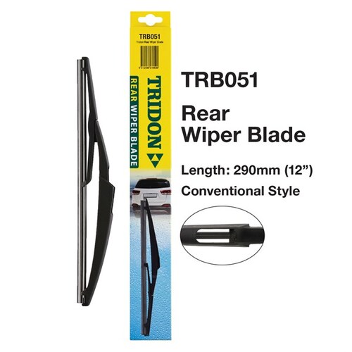 Tridon Rear Wiper Blade TRB051 suits Citreon Fiat Mercedes