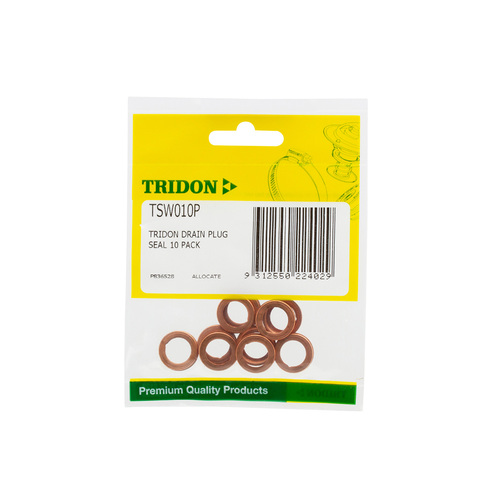 Tridon Drain Plug Seal 10 Pack TSW010P