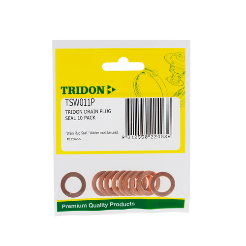 Tridon Drain Plug Seal 10 Pack TSW011P