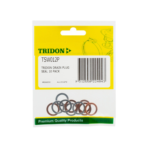 Tridon Drain Plug Seal 10 Pack TSW012P