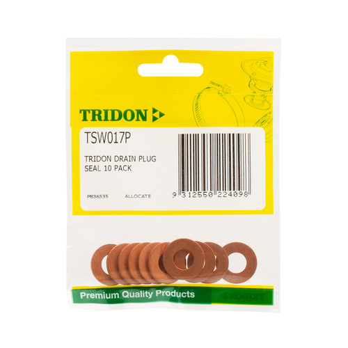 Tridon Drain Plug Seal 10 Pack TSW017P