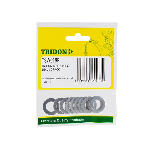 Tridon Drain Plug Seal 10 Pack TSW018P