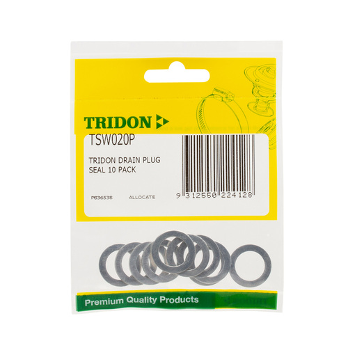 Tridon Drain Plug Seal 10 Pack TSW020P