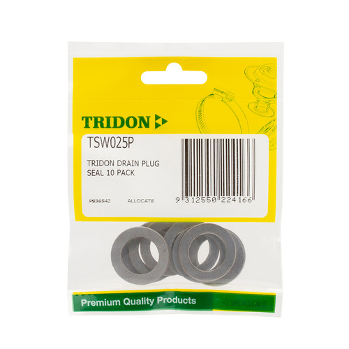 Tridon Drain Plug Seal 10 Pack TSW025P