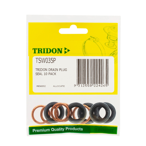 Tridon Drain Plug Seal 10 Pack TSW035P
